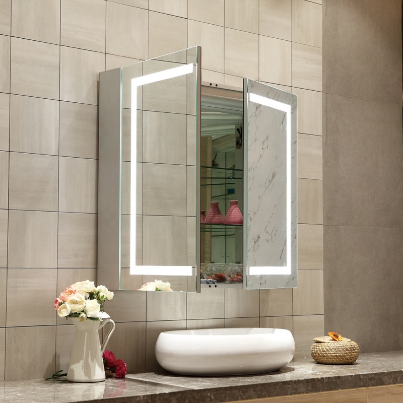 Supply Illuminated Led Lighted Bathroom Mirror Wholesale Factory Foshan TianYi
