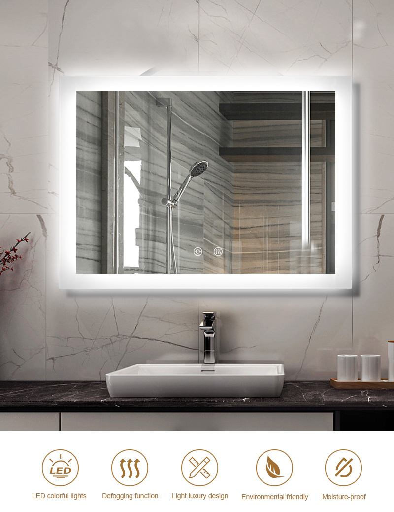 Supply Home Use Led Bathroom Mirror Wholesale Factory Foshan TianYi