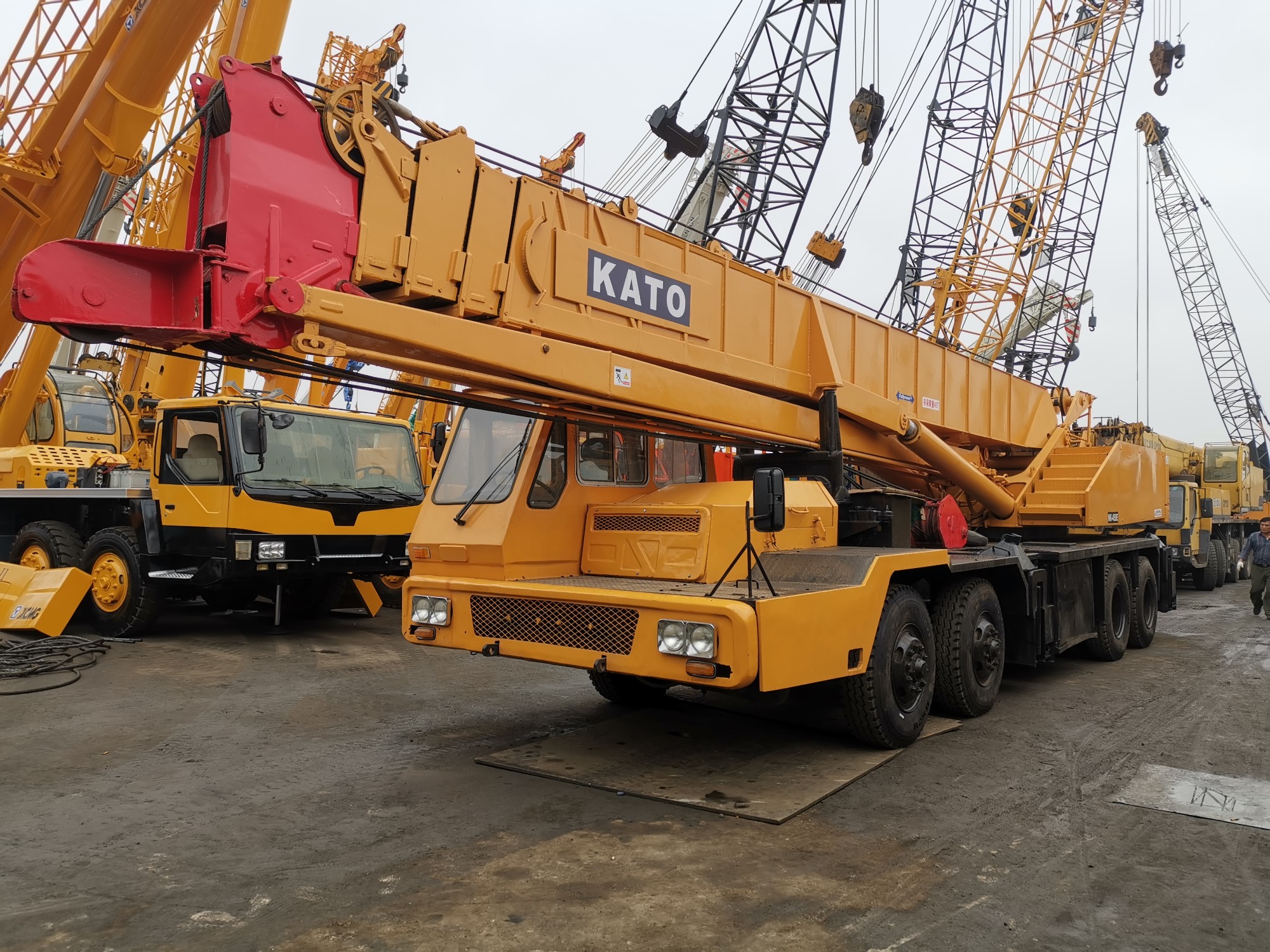 Truck Crane - KATO 25T, 30T, 50T Truck Crane, KATO NK500 Crane