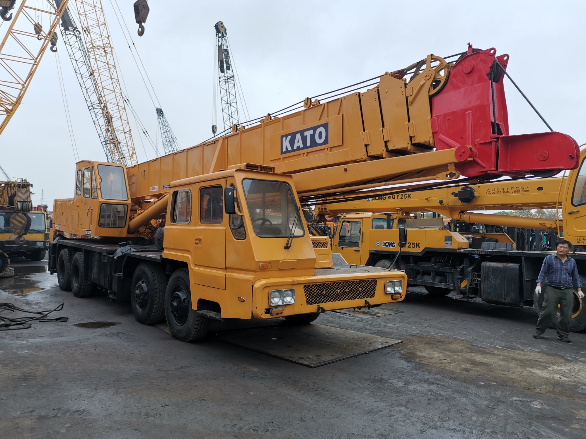 Truck Crane - KATO 25T, 30T, 50T Truck Crane, KATO NK500 Crane