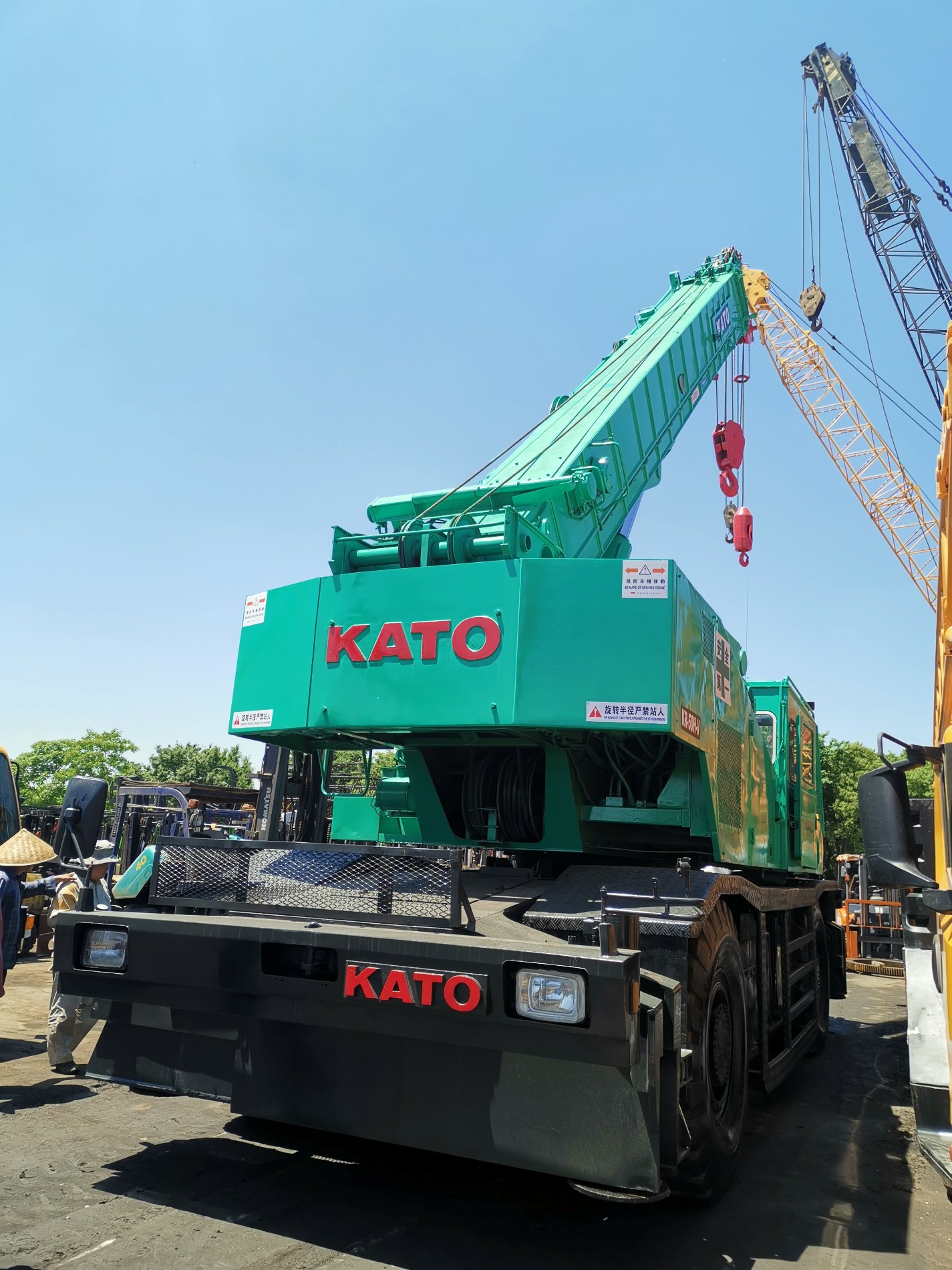 Truck Crane - KATO 25T, 30T, 50T Truck Crane, KATO NK500 Crane