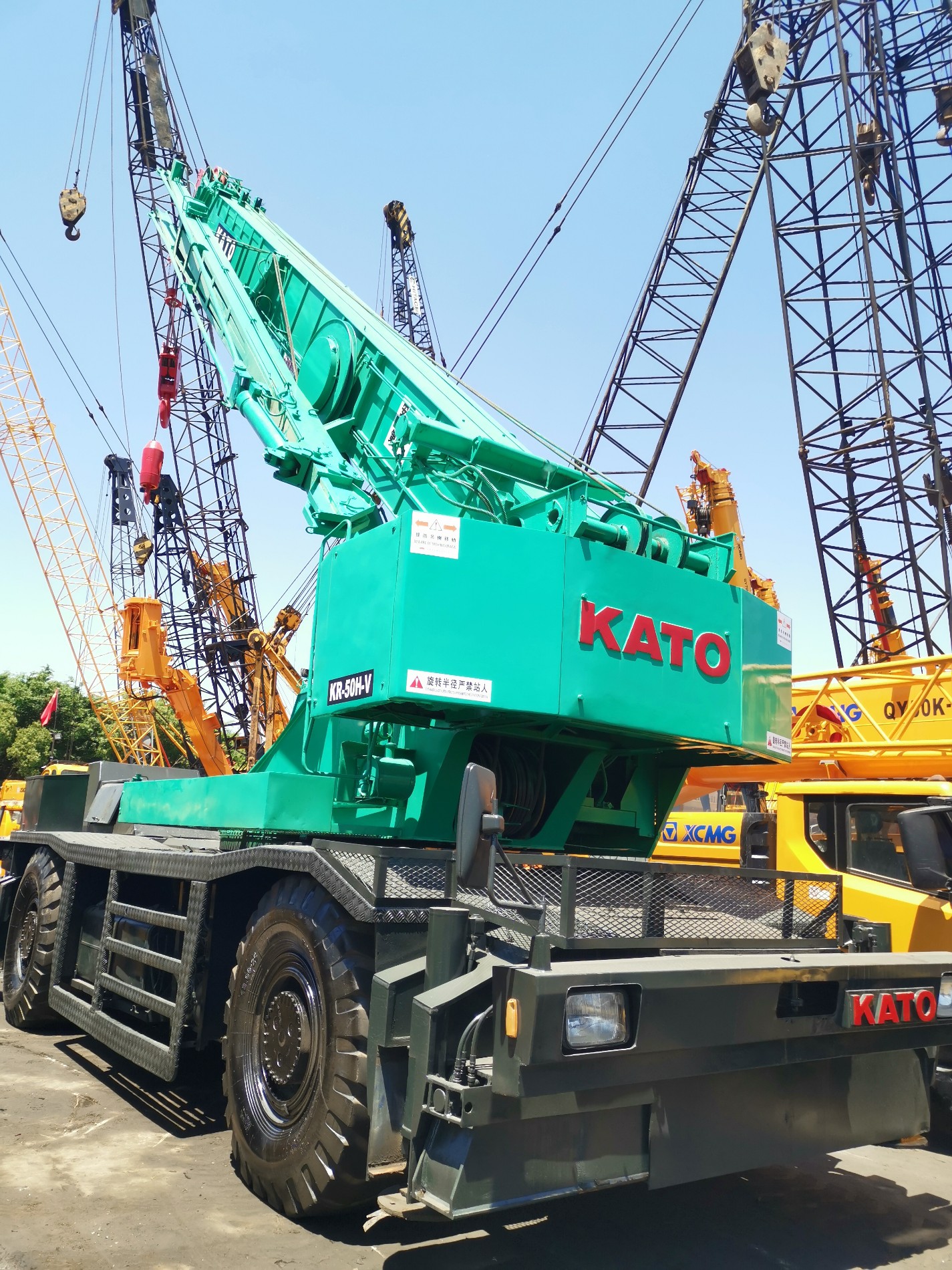 Truck Crane - KATO 25T, 30T, 50T Truck Crane, KATO NK500 Crane