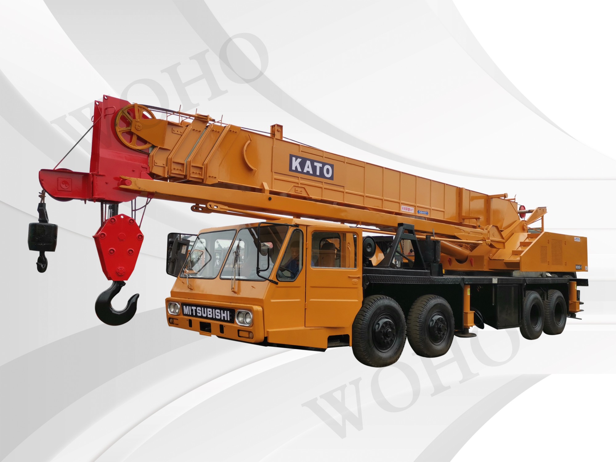 Truck Crane - KATO 25T, 30T, 50T Truck Crane, KATO NK500 Crane