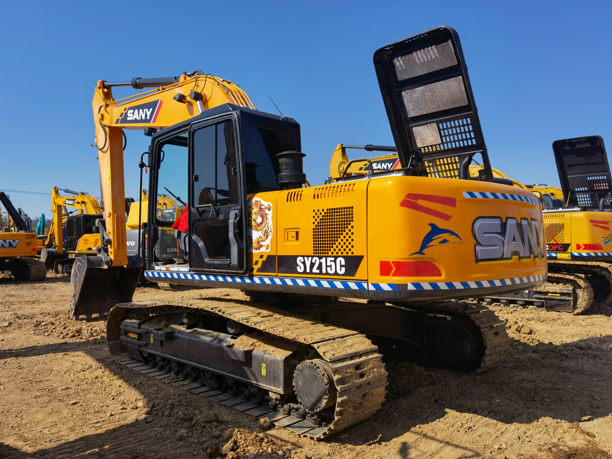 Excavator - Kobelco 20 ton excavator, KOBELCO SK200-6, 200-8 crawler excavator