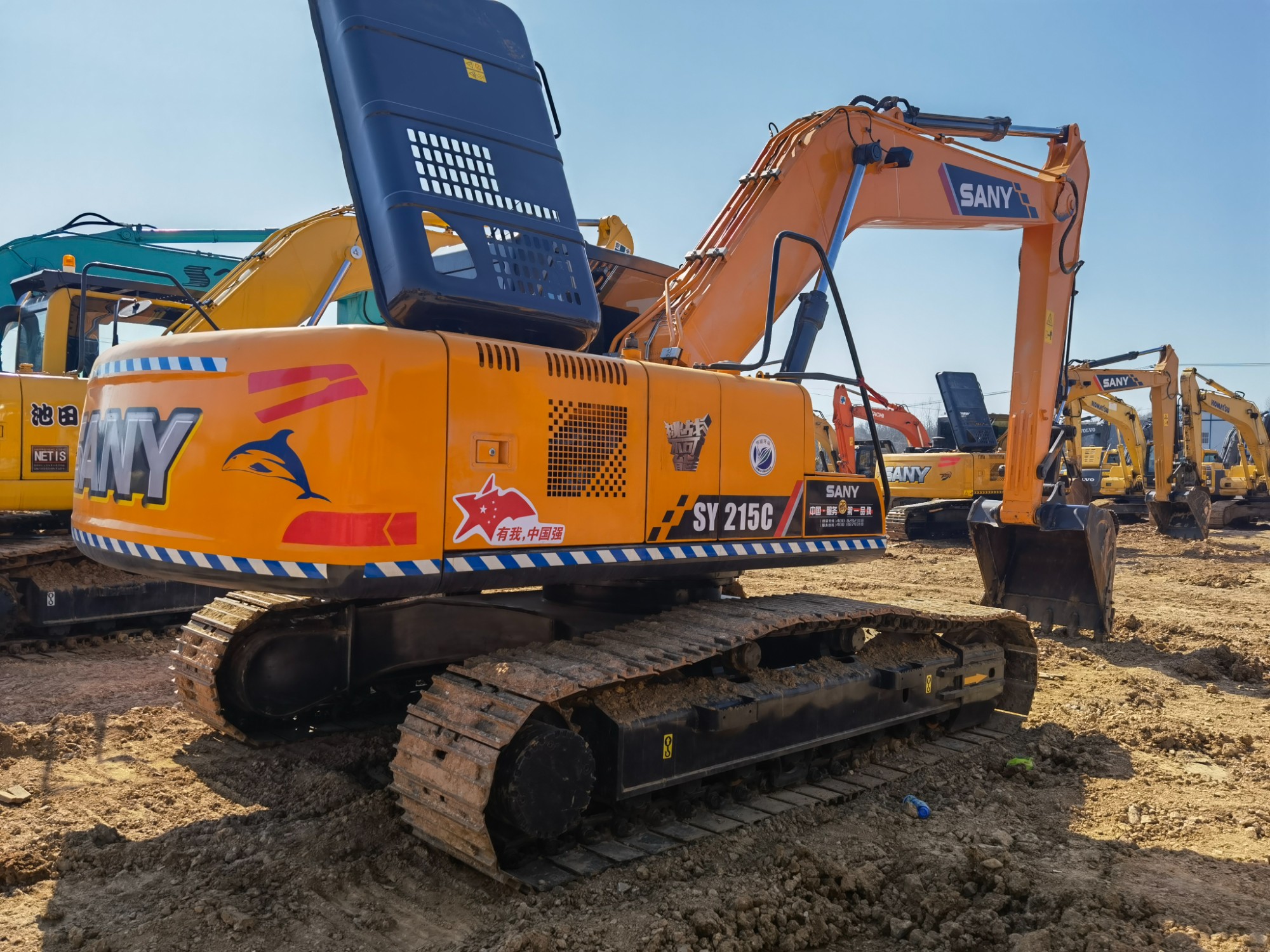 Excavator - Kobelco 20 ton excavator, KOBELCO SK200-6, 200-8 crawler excavator