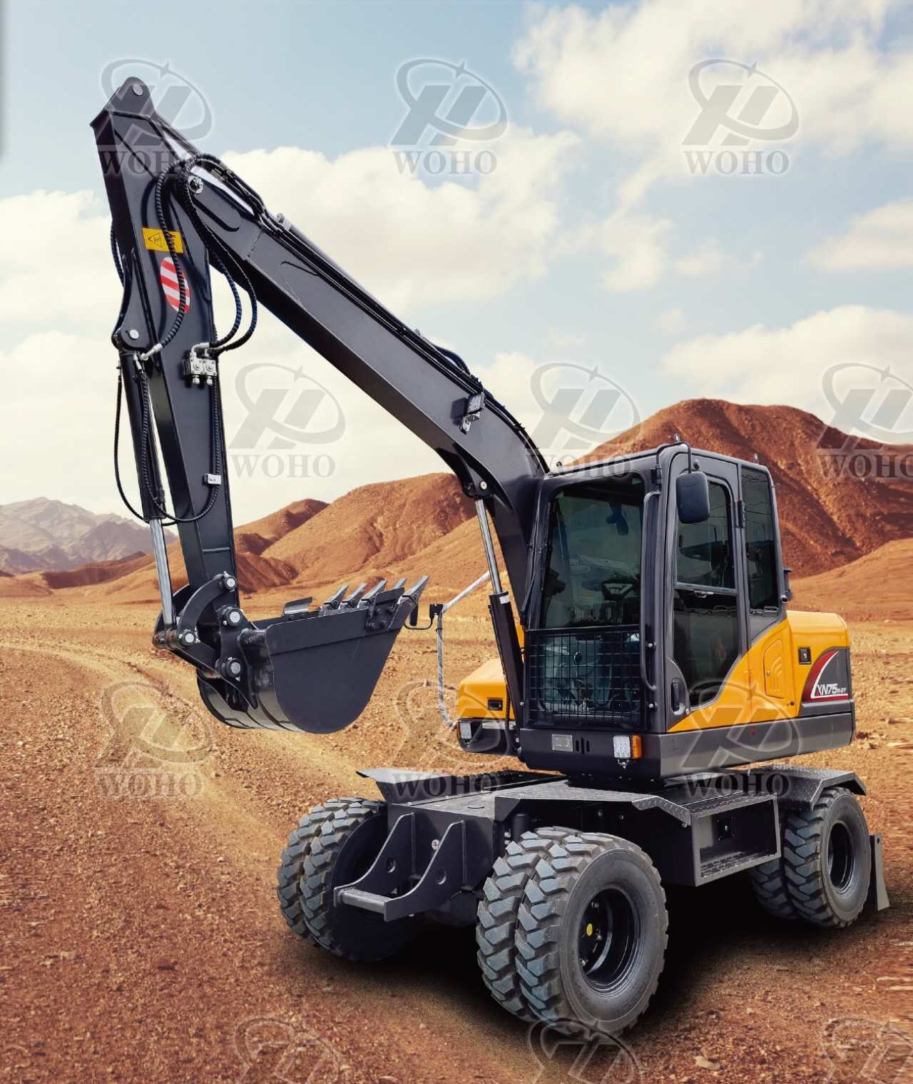 XN75W WHEEL EXCAVATOR