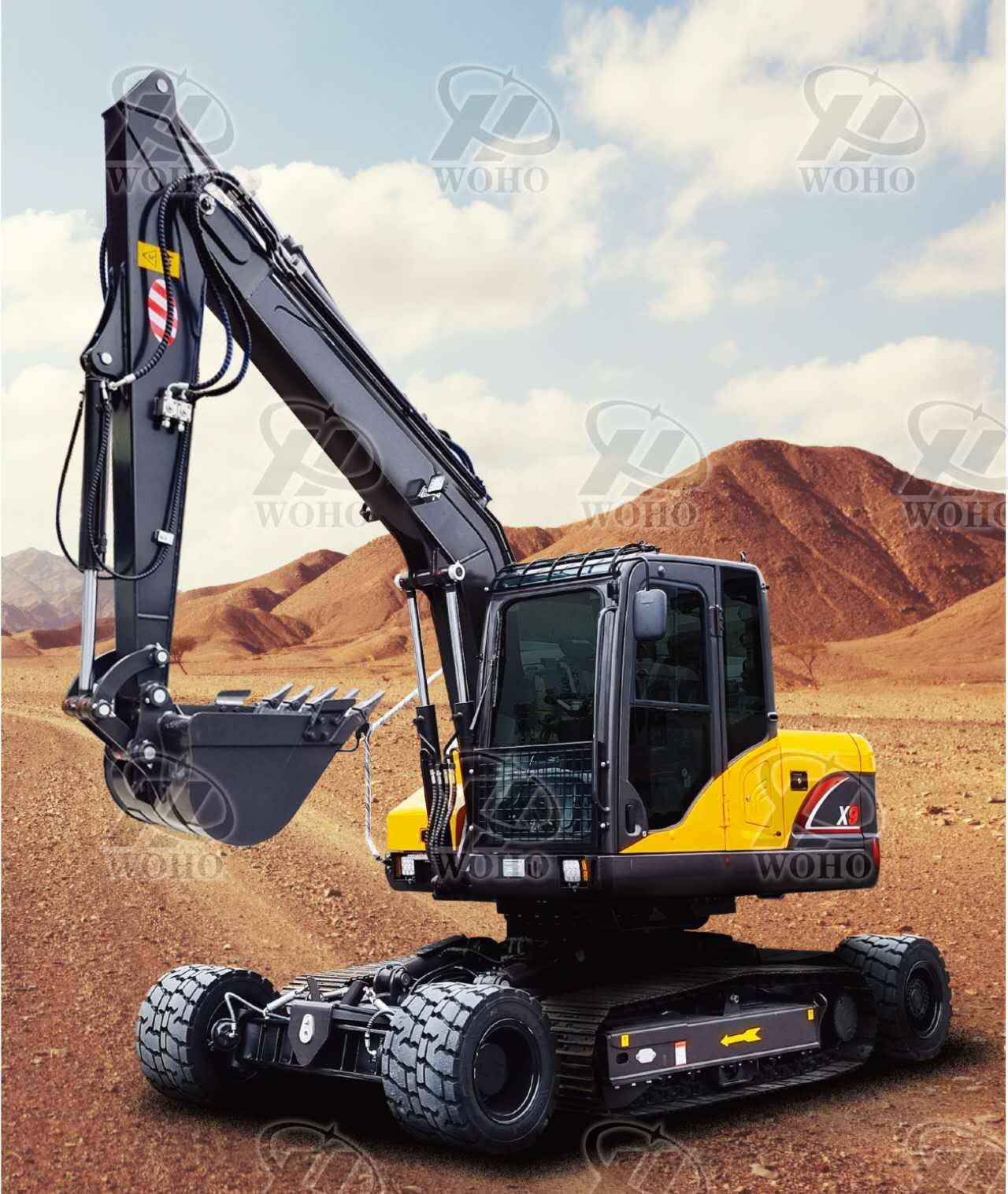 X9plus WHEEL-CRAWLER EXCAVATOR