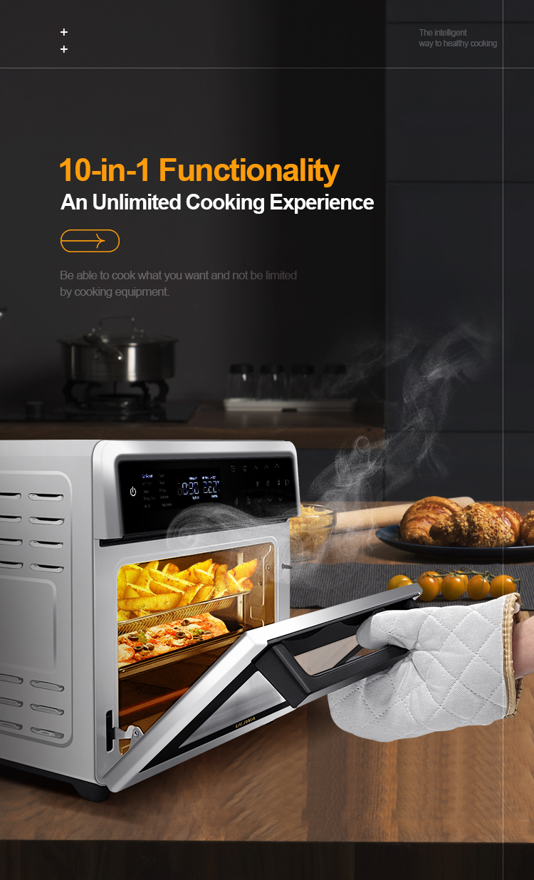 Supply 25L Air Fryer Oven 1700W Digital Control Touch Screen Oven