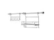 3 Pieces Utensil And Spice Hanging Rack