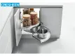 Blind Corner Pull Out 2 Tier Soft Close Organizer