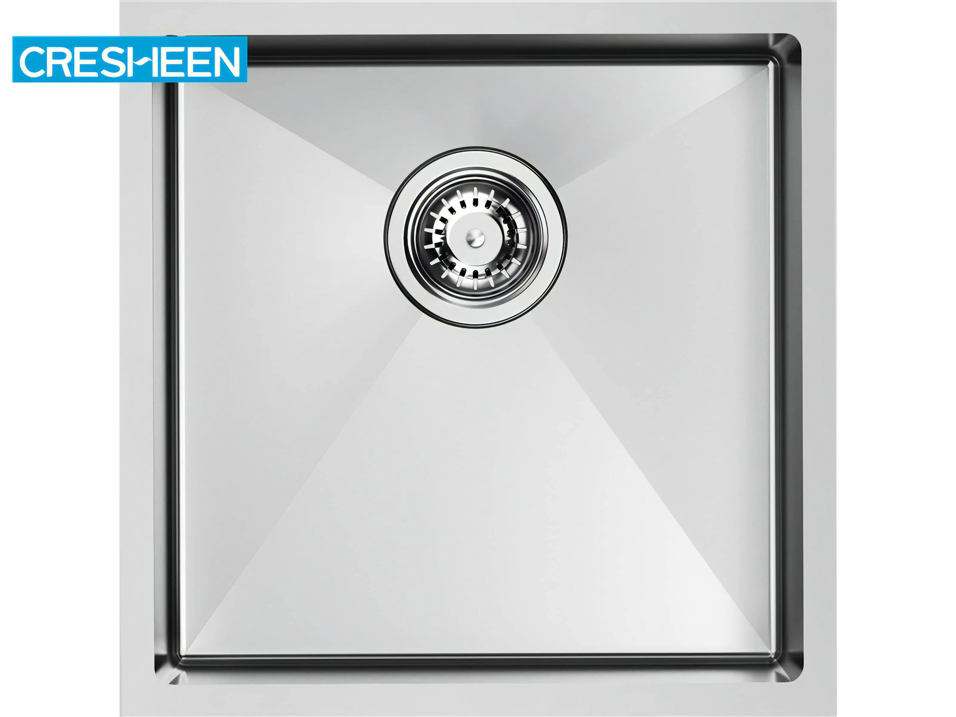 Gebürstete R10 handgefertigte Unterbau-Inox-Barspüle