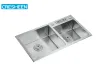 Extra Large Handcrafted Multifunctional SS Kitchen Sink