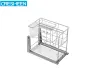 Kitchen Pullout Seasoning Basket for 350mm Cabinet