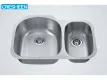 Large Undermount Double 1.5 Bowl Basin Sink