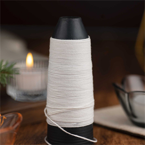 Natural Cotton Braided Width Tealight Wicks