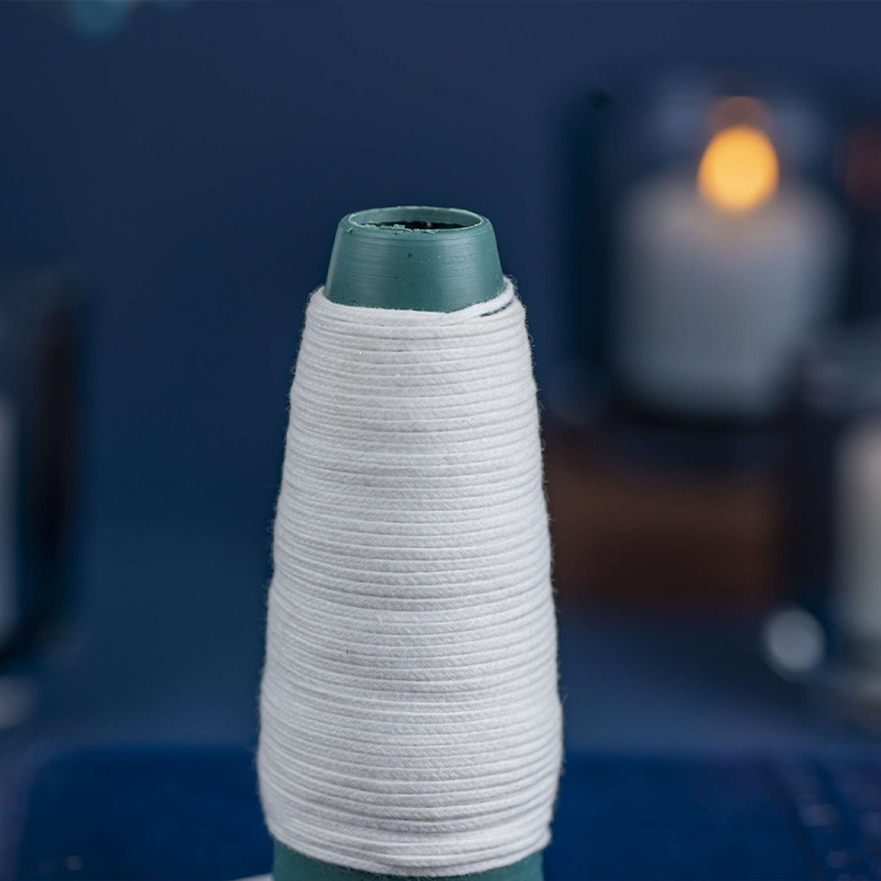 Natural Cotton Width Poured Pillar Candle Wicks