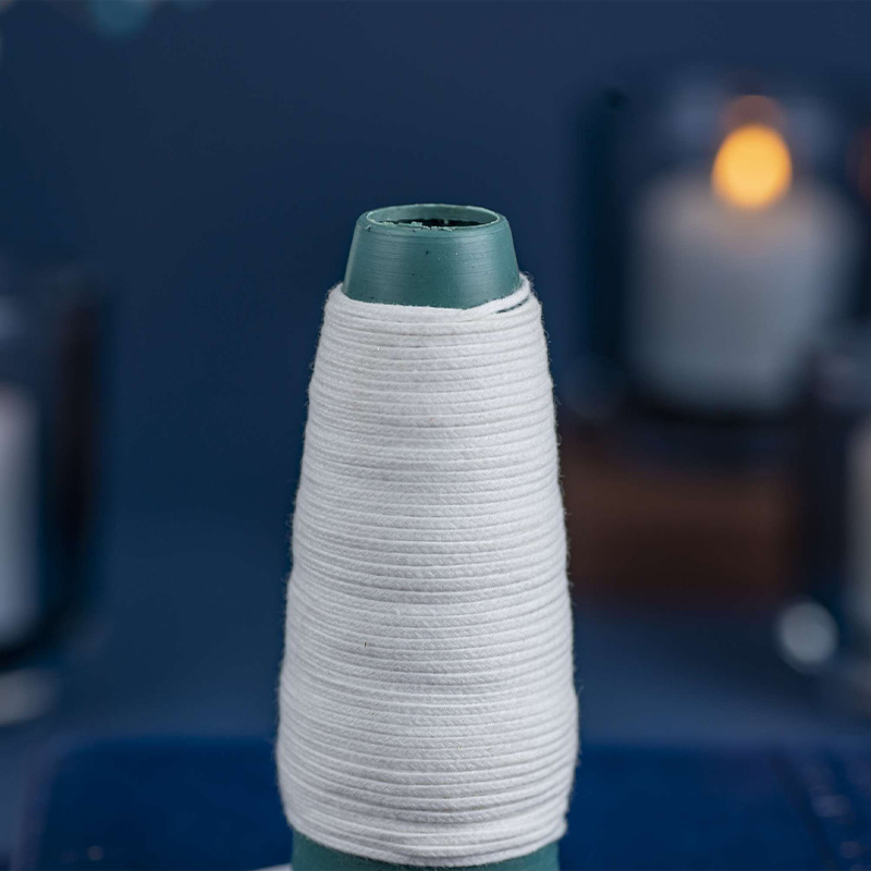 Natural Cotton Width Pressed Pillar Candle Wicks