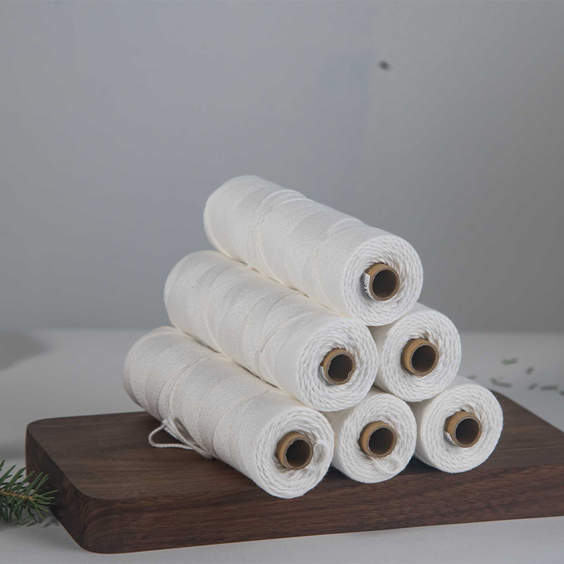 White 100% Cotton Birthday Candle Wick Core Roll