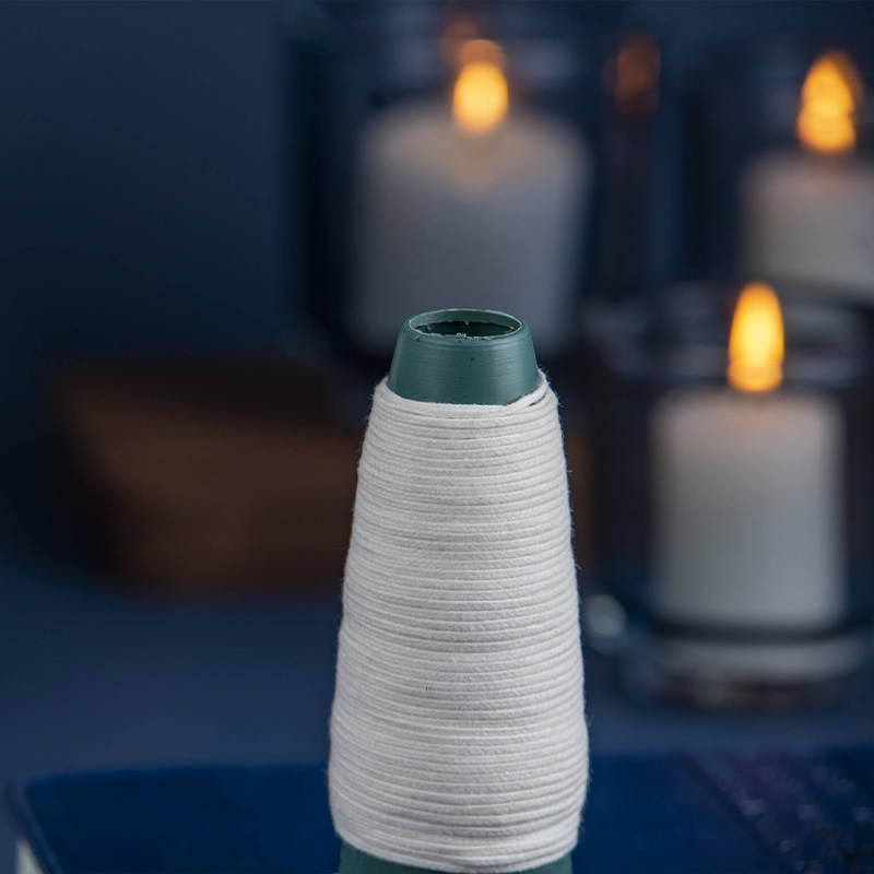 Unbleached Flat Cotton Pillar Candle Wicks