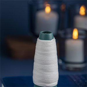 Unbleached Flat Cotton Pillar Candle Wicks