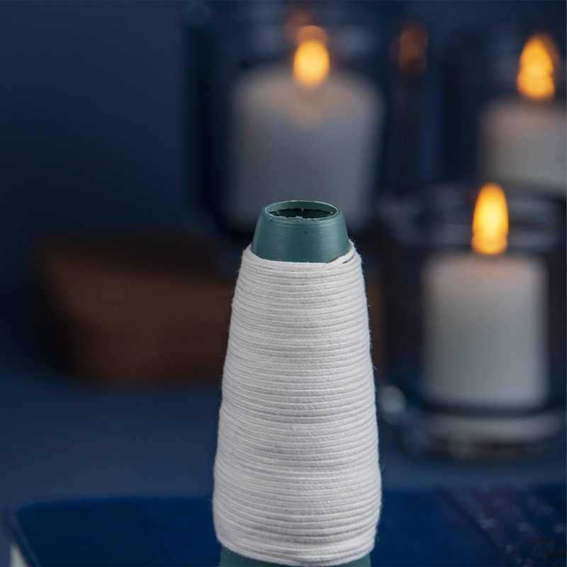 Natural Cotton 3 Wick For Pillar Candle