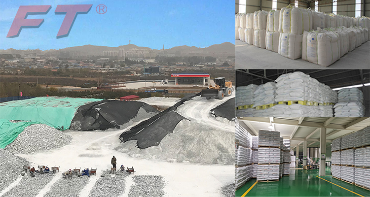 Talc Powder ore storage 