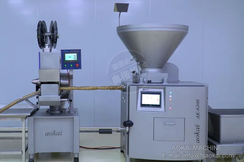 integrated ham sausage making line
