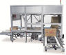 Автоматическая линия по производству колбасных изделий для упаковки и штабелирования