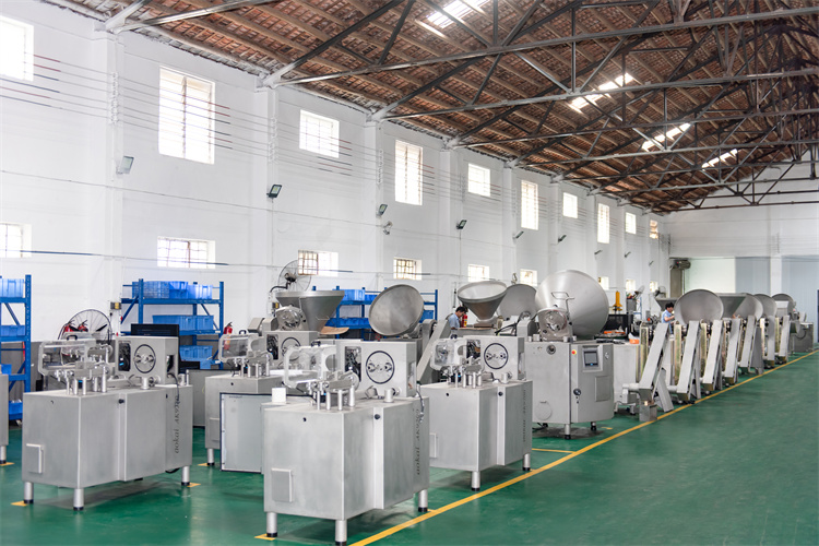 Sausage filler production area