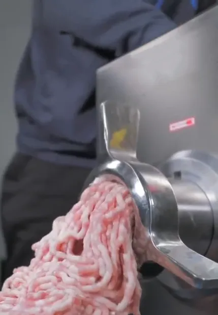 industrial production of sausages