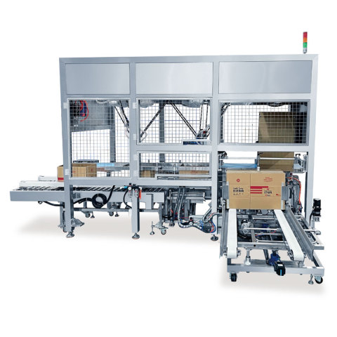 Machine de déballage-emballage d'aliments surgelés
