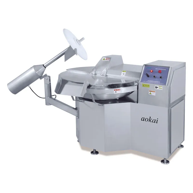 High Speed Sausage Meat Bowl Cutter Machine