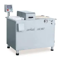 Máquina automática de ligação de salsicha de linha dupla