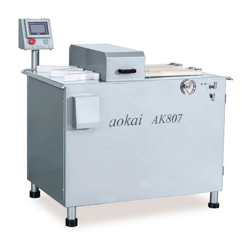 Máquina automática de ligação de salsicha de linha dupla
