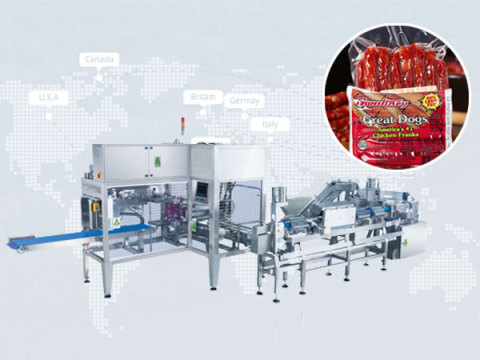 Machines d'emballage de saucisses