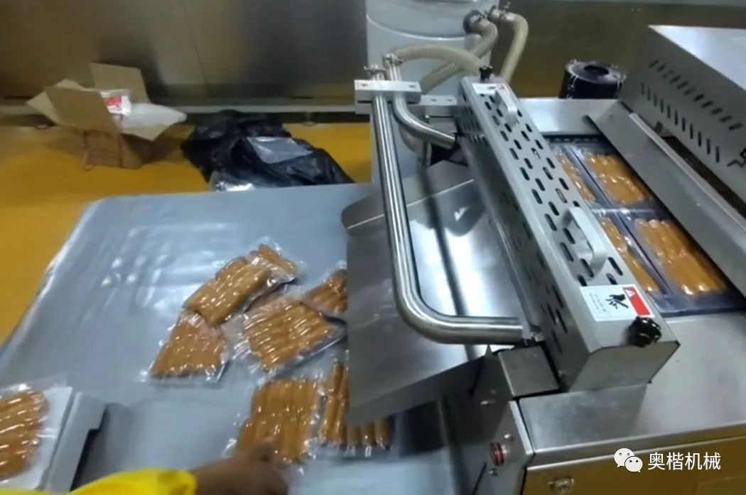 hot dog production line