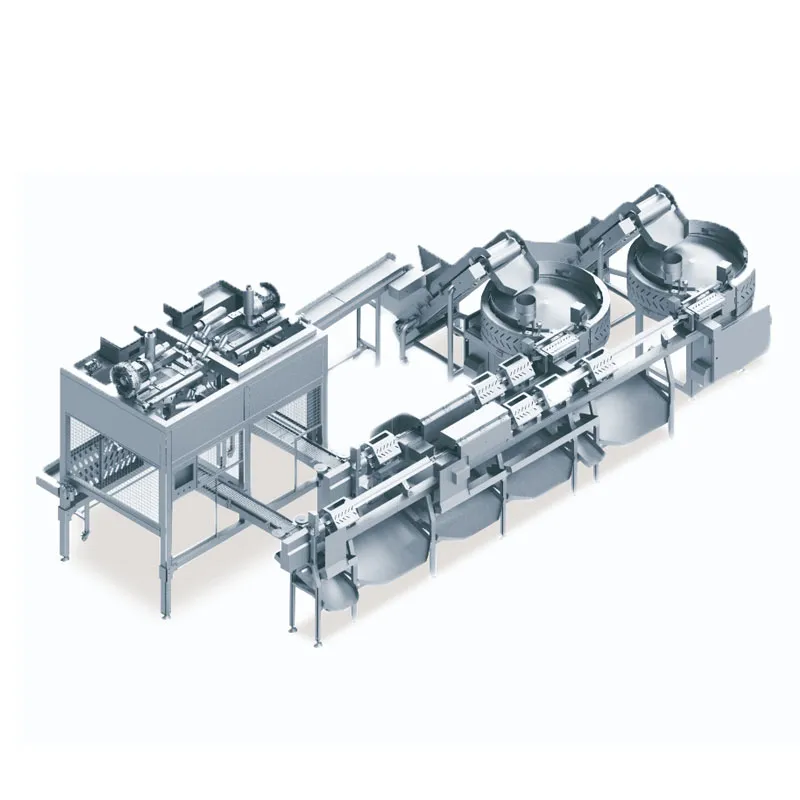 Ano ang proseso ng pag-iimpake ng sausage?