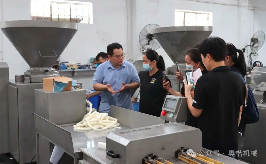 sausage filling and twisting production line