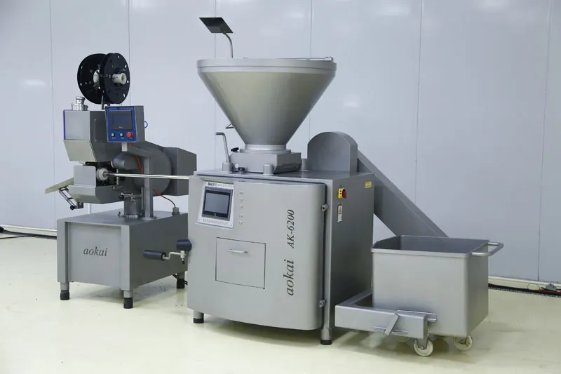 Automatic sausage packaging line