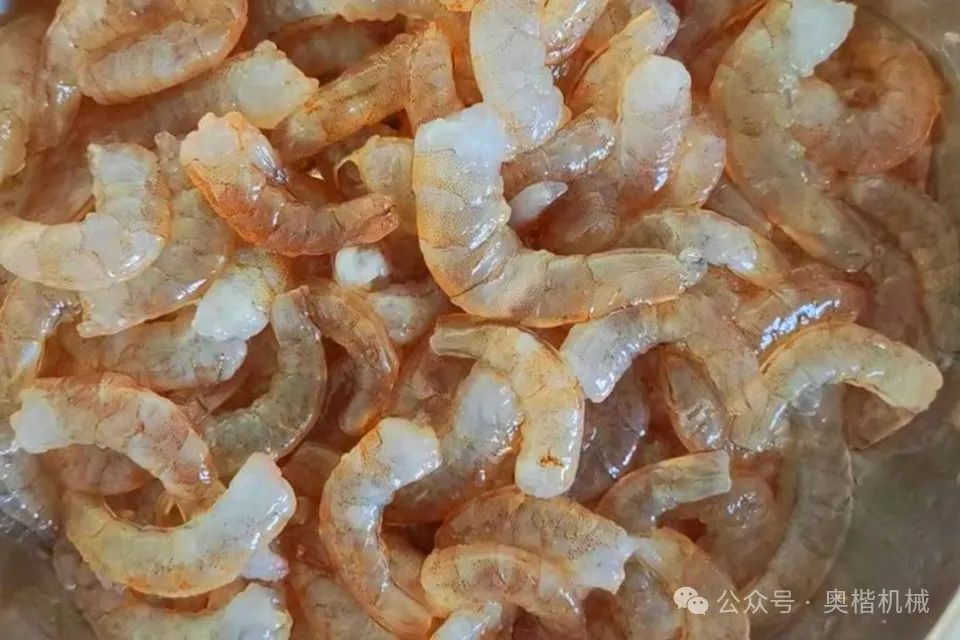 Prawn chops filling and packaging production line