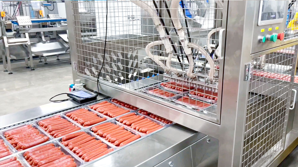 automatic sausage loading machine