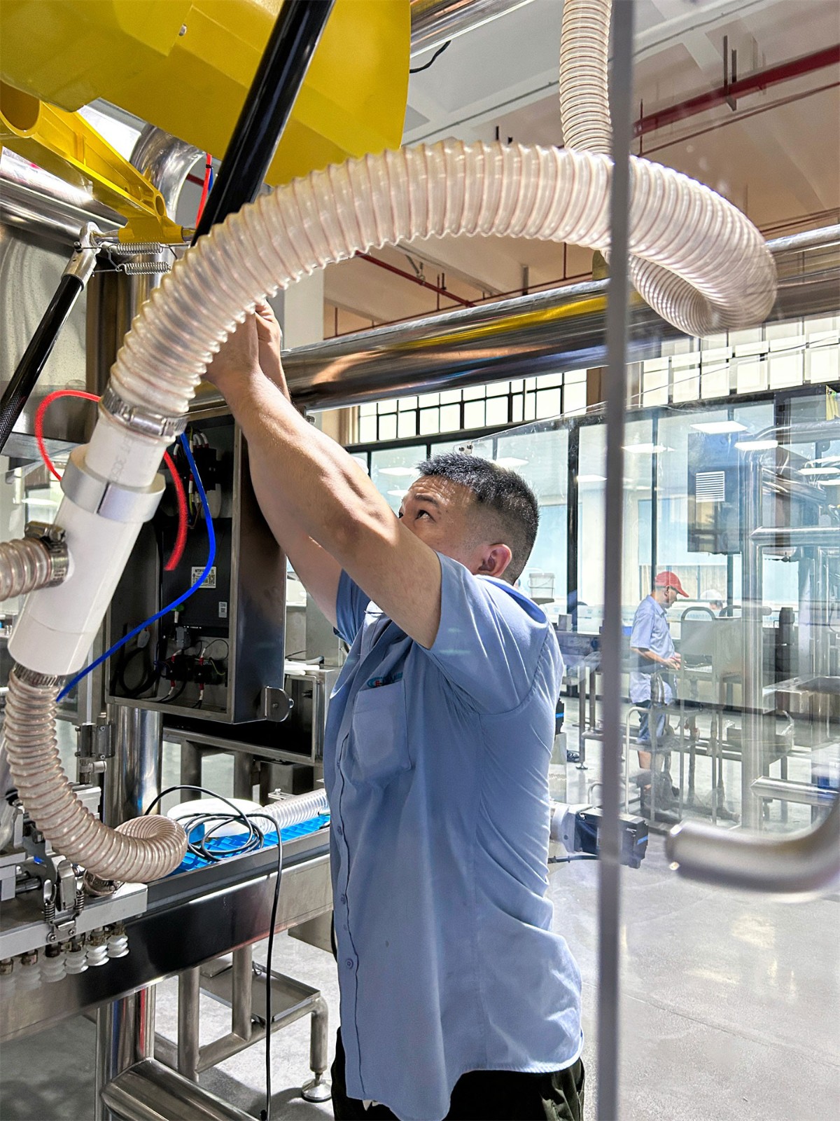 automatic sausage loading machine