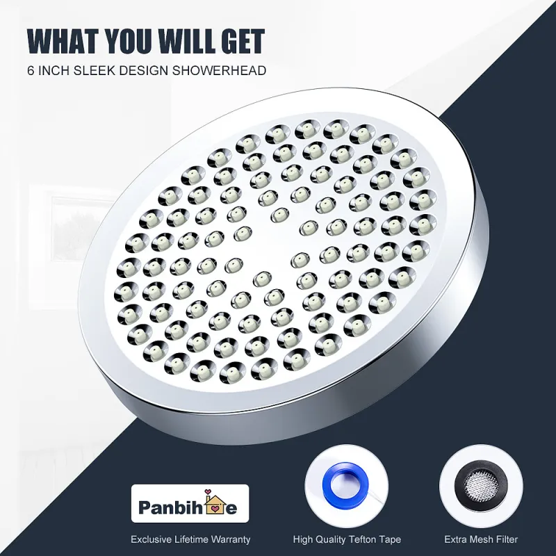 water saving shower heads