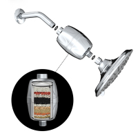 Luxury Descaling Round Installing Shower Head