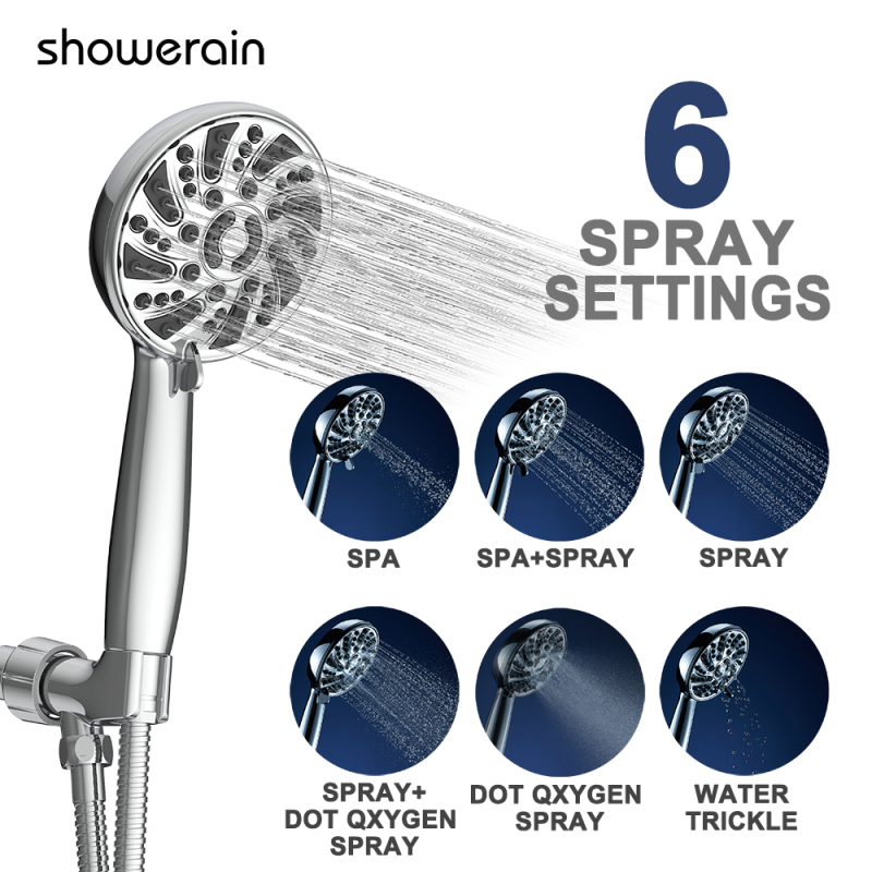 Bathroom High Pressure Handheld Rainforest Shower Head