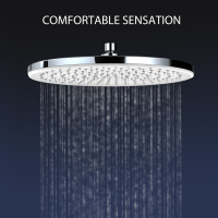 럭셔리 크롬 도금 스탠딩 샤워 세트