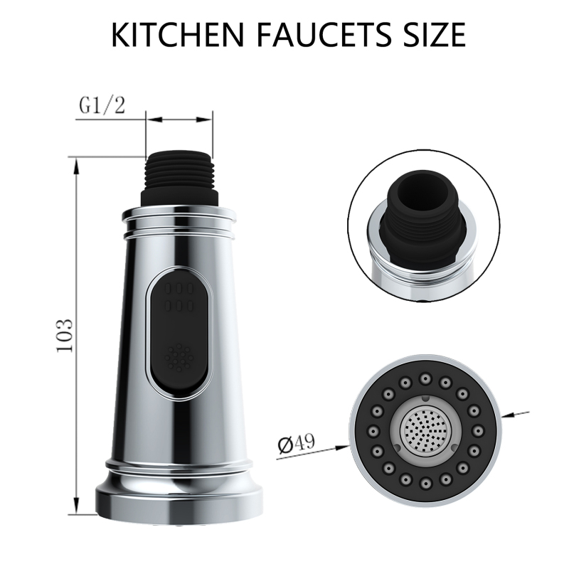 Modern Wall Mounted Hot Water Taps For Kitchen Faucets