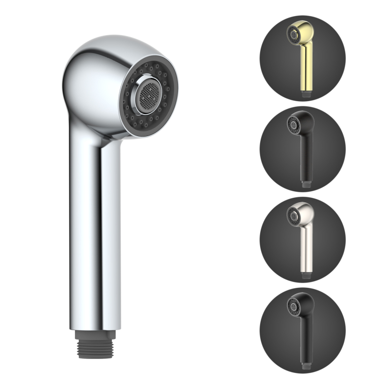 Kitchen faucet with pull down sprayer