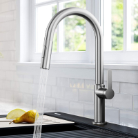 Rubinetti da cucina commerciali industriali quadrati di lusso a basso flusso