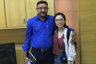 2017년 인도 최대 수도꼭지 회사를 방문하여 사업 문제를 협상했습니다.